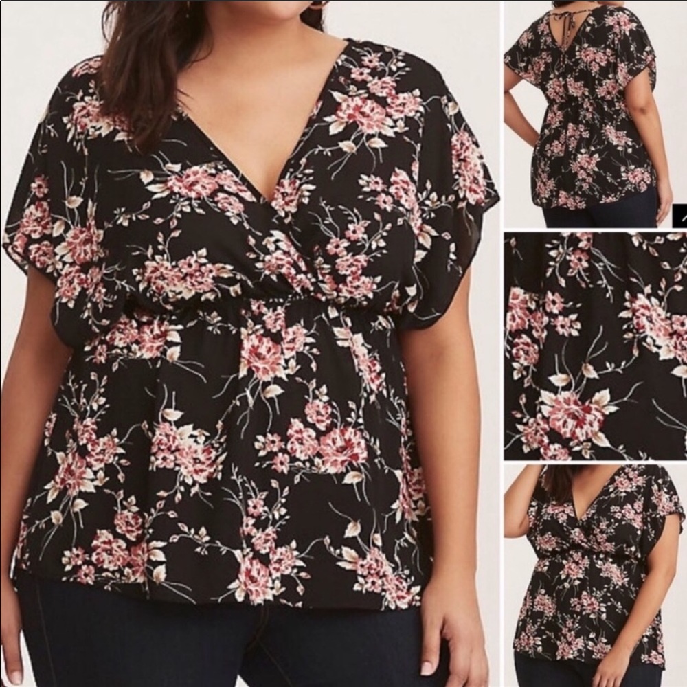 ☀️🏄‍♀️Torrid Babydoll Top☀️🏄‍♀️